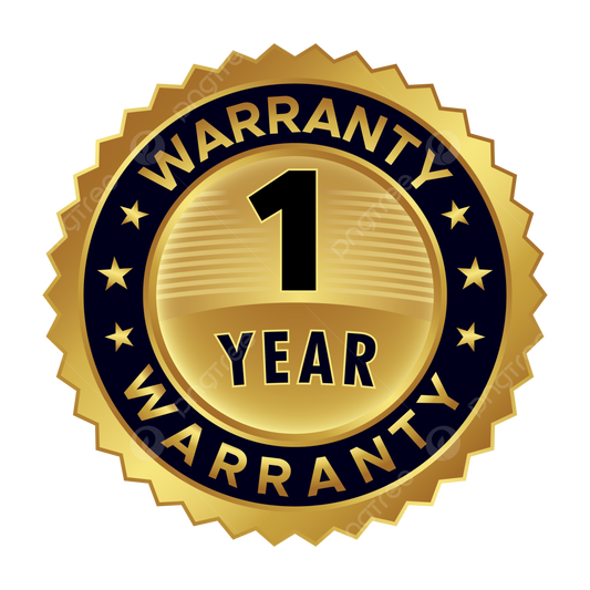 1 Year Warranty